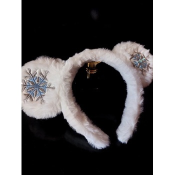 Radi handmade Диадема с бродирани уши снежинки (771)