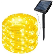 Solar 102 10 Solární vánoční hadice teplá bílá 100LED 12Metrů