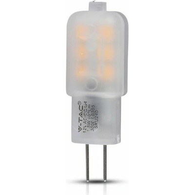 V-TAC Profesionálna mini LED žiarovka G4 1,5W so SAMSUNG čipmi, Teplá biela 2500 3000K