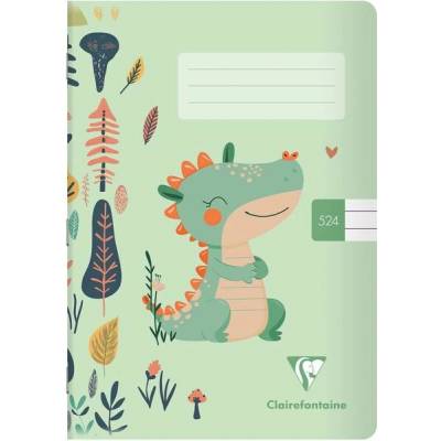 Clairefontaine Školní sešit Kids A5 524 linkovaný Krokodýl