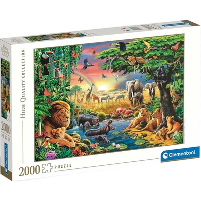 Clementoni Africké setkání 2000 dielov