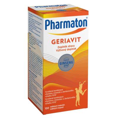 Pharmaton Geriavit Vitality 50+ 100 tablet
