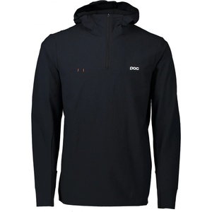 POC Мъжко ветрозащитно яке за колоездене POC Mantle Thermal Hoodie Cycling jacket - Uranium Black - размер S (051-0732-0211)
