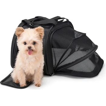 ROCKBROS Транспортна чанта за кучета / котки за велосипед Rockbros 30140028001, черна (Rockbros-30140028001)