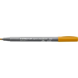STAEDTLER Калиграфски флумастер Staedtler Pigment 375, охра (31660-А-ОХРА)