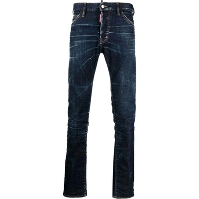 DSQUARED2 24Seven Cool Guy Blue džíny Tmavě modrá