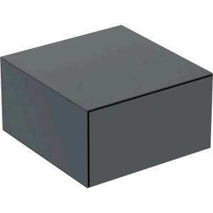 Geberit One среден стенен шкаф, матово черен, с 1 чекмедже 45 см (505.078.00.8)