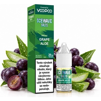 Voopoo Icewawe Salts Grape Aloe 10 ml 20 mg
