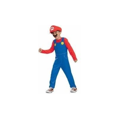 BigBuy Carnival Маскировъчен костюм за деца super mario bros. Размер Размер - 7-8 Години