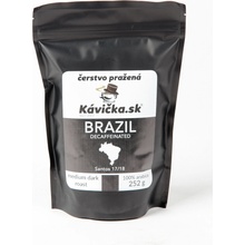 Kávička.sk Brazil Santos 17/18 Decaffeinated 250 g