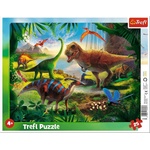 Trefl Детски пъзел Trefl от 25 части - Динозаври (31343) - baby