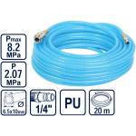 Raider Маркуч за компресор PU 6.5x10мм 20м с бързи връзки 1/4M&F, RAIDER RD-CH02 (089919)