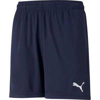 Puma JR TEAMRISE TRAINING shorts modré 657337-06
