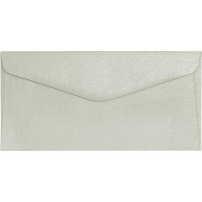 Galeria Papieru obálky DL Pearl světle stříbrná K 150g, 10ks