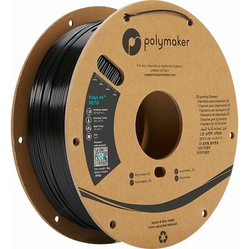 Polymaker PolyLite PETG Black - 1, 75 mm / 1000 g (PB01001)