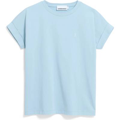 Armedangels Дамска тениска ARMEDANGELS Women's Idaa Logo T-shirt - Blue Glow - размер XL (116-6799-3915)