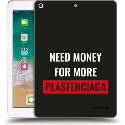 Picasee silikónový prehľadný obal pre Apple iPad 9.7" 2018 6. gen More PLASTENCIAGA