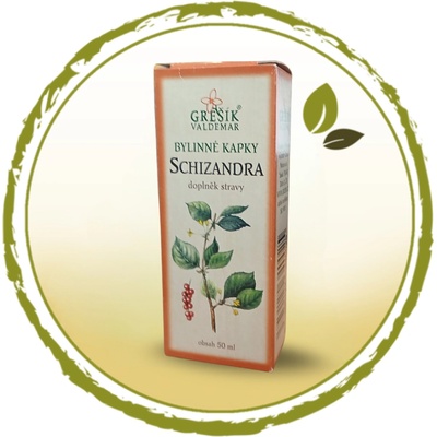 Grešík Schizandra kvapky 50 ml