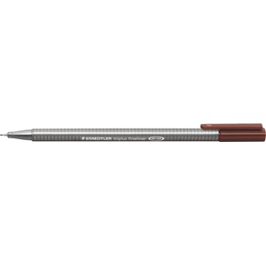 STAEDTLER Тънкописец Staedtler Triplus 334, кафяв 77 (21117-А-КАФЯВ)