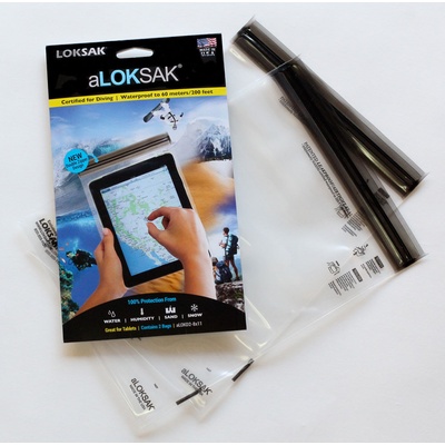 LOKSAK Vodotěsný sáček aLOKSAK Verze: 19,7 × 26,7 cm, 2 ks