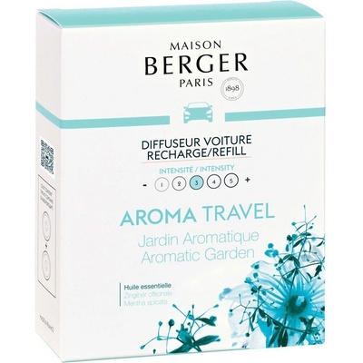 Maison Berger Paris keramická náplň Aroma Travel Aromatická zahrada 2 ks