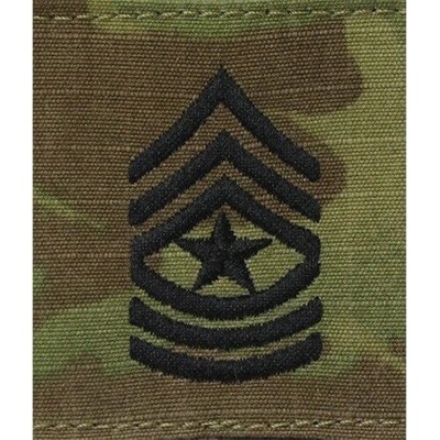 Nášivka hodnosti Sergeant Major E-9 VELCRO OCP®