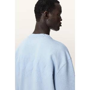 AllSaints уголемен суичър мъжки от памук ODYSSEY (M028NE)