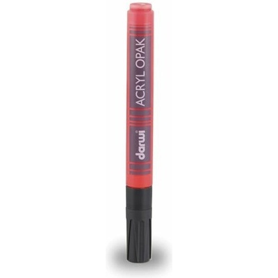 Darwi Acryl Opak Fixy hrubé na textil tmavá karmínová (220013421) 0,006 L