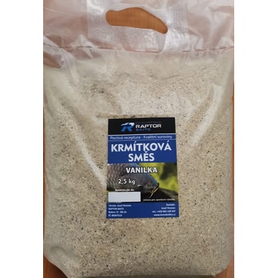 Raptor Baits Krmítková směs – Vanilka 2,5kg