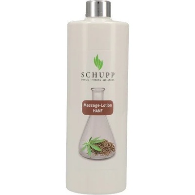 Schupp Масажна емулсия от коноп - 500 мл + дозатор