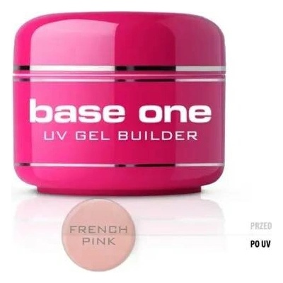Silcare UV gely na nehty Base French Pink Dark 5 g
