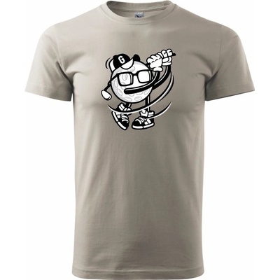Golfák tričko Ľadovo sivá
