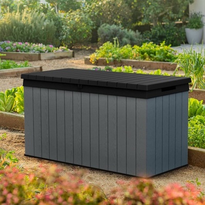 Keter Darwin 570L 142,5 x 65,3 x 78,2 cm sivý 17211696