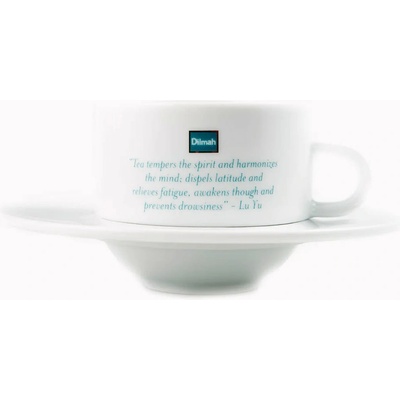 Dilmah porcelánová šálka s podšálkou 150 ml
