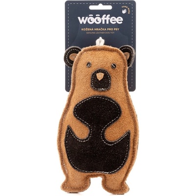Wooffee pravá kože medvídek 20 cm