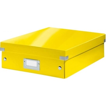 LEITZ Stredná organizačná škatuľa Click & Store žltá (ES605816)