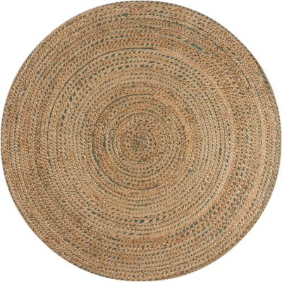 Flair Rugs Capri Jute Natural/Blue Béžová