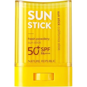 Nature republic California Aloe Fresh Powdery Sun Stick SPF50+ - Матиращ Слънцезащитен Стик 24g