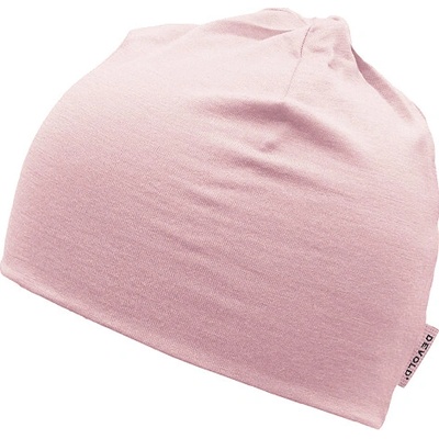 Dětská funkční čepice s merinem Devold Breeze chalk pink