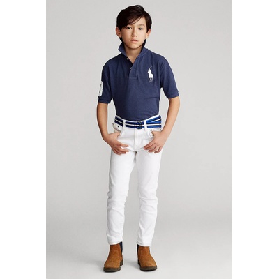 Ralph Lauren Детска памучна тениска с яка Polo Ralph Lauren (323670257014)