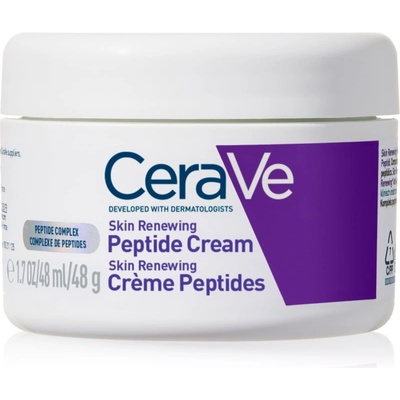 CeraVe Skin Renewing Peptide Night Cream регенериращ нощен крем за въстановяване плътността на кожата 48 гр