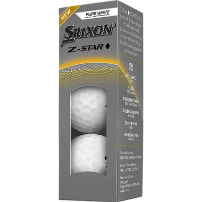 Srixon Z-Star Diamond bílé 3 ks – Hledejceny.cz