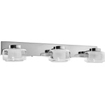 OSRAM - LED стенно осветително тяло за баня ORBIS FLAME 3xLED/5, 5W/230V IP44 хром (P227946)