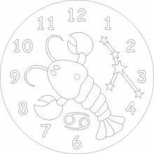 Radost v písku 2509 Maľovanie pieskom Rak