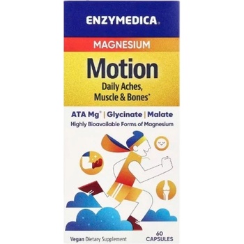 Enzymedica Magnesium Motion | Magnesium Malate & Magnesium Bisglycinate [60 капсули]