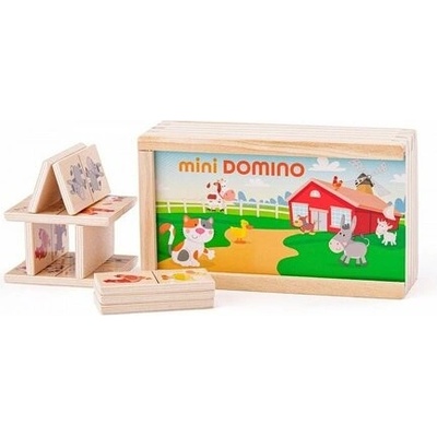 Woody Minidomino Zvířátka