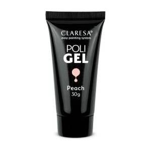 Claresa Nail Building Gel Poly - Peach 30g