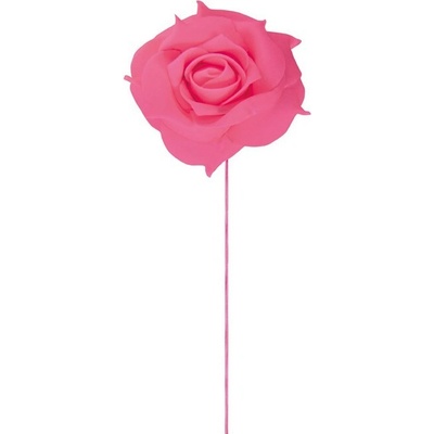 Chaks Penové ruže na stonke - Fuchsia 2 ks