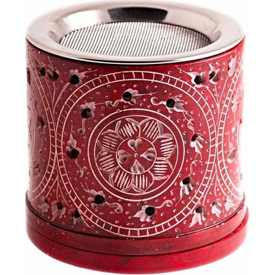 Nefertitis Kadidelnice z mastku Red flowers NF44344 - cca 8,5 x 8 cm