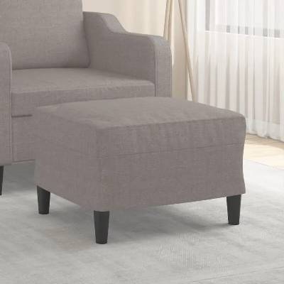 vidaXL Podnožka taupe 60 x 50 x 41 cm textil - 11461.349286